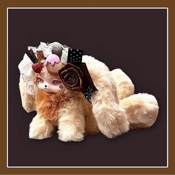 Tutulong Fantasy Creatures Honey Star Drops Plush Claw Chocolate - Picture 4 of 17